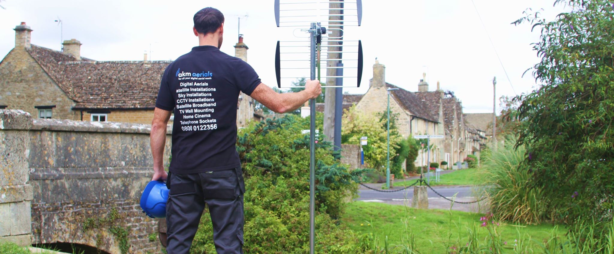 aerial installation South Cerney