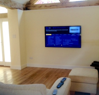 sky installation South Cerney