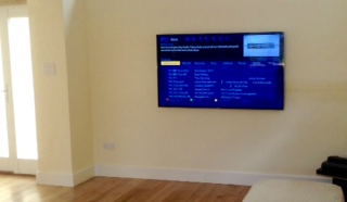 Sky installation South Cerney