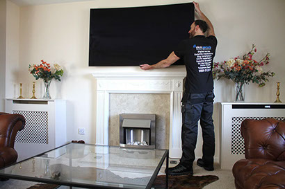 home cinema installation South Cerney